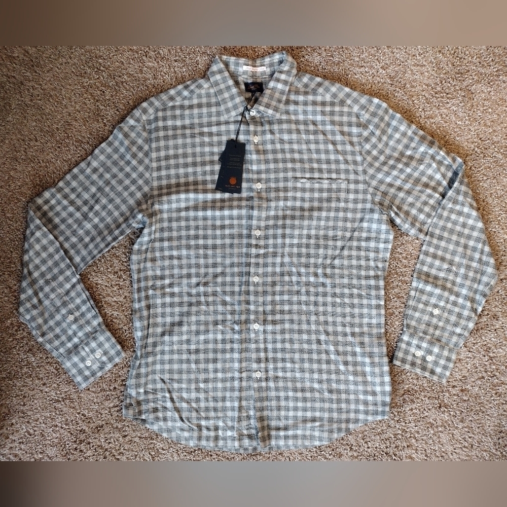 Good Man Brand Men's Long Sleeve Casual Button Down Shirt NWT